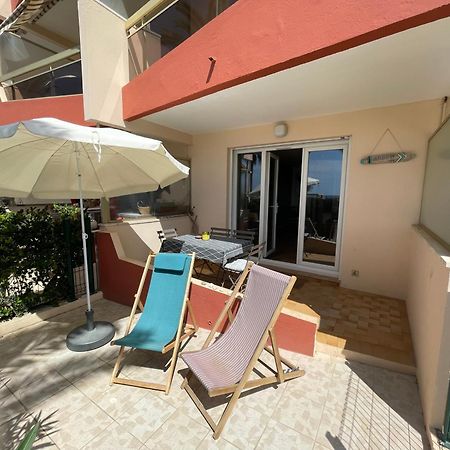 "Les Palmiers" Studio Spacieux Vue Mer Terrasse & Parking Saint-Cyr-sur-Mer Exterior foto